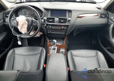 2015 BMW X3 xDrive28I z USA, uszkodzony, nr VIN 5UXWX9C56F0D59025